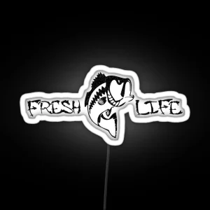 Fresh Life RGB Neon Sign