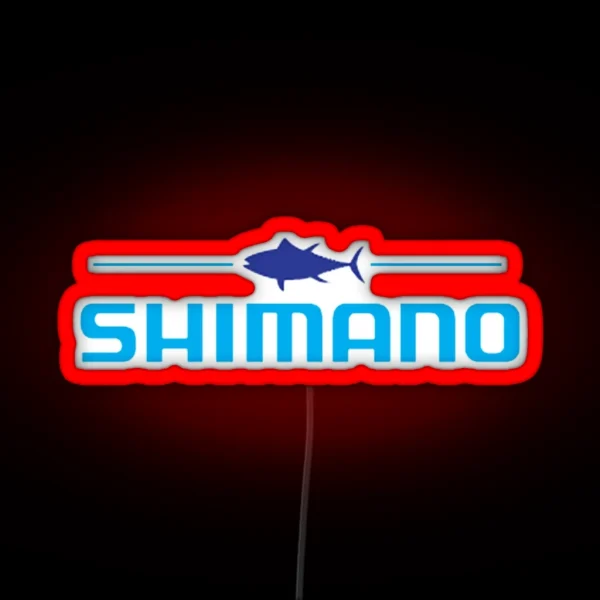 Freshwater Shimano Rods RGB Neon Sign