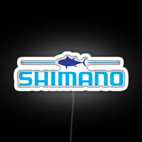 Freshwater Shimano Rods RGB Neon Sign