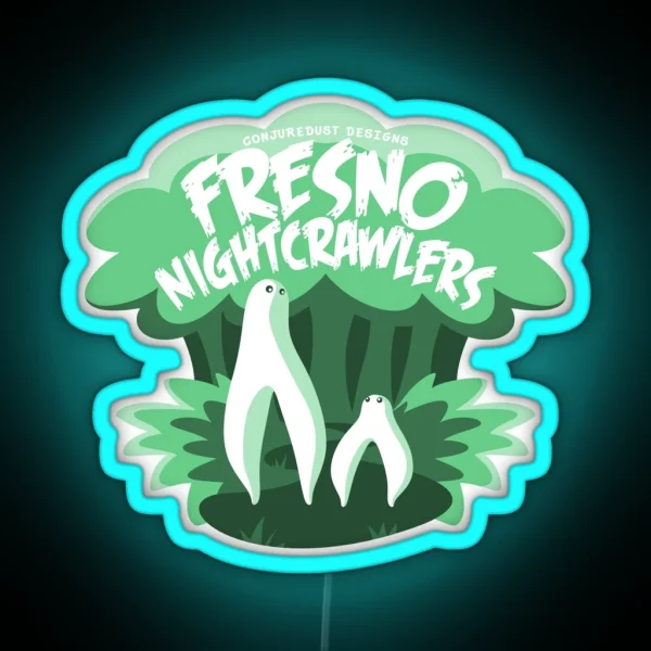 Fresno Nightcrawlers Encounter RGB Neon Sign