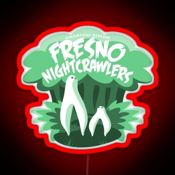 Fresno Nightcrawlers Encounter RGB Neon Sign