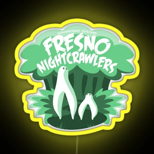 Fresno Nightcrawlers Encounter RGB Neon Sign