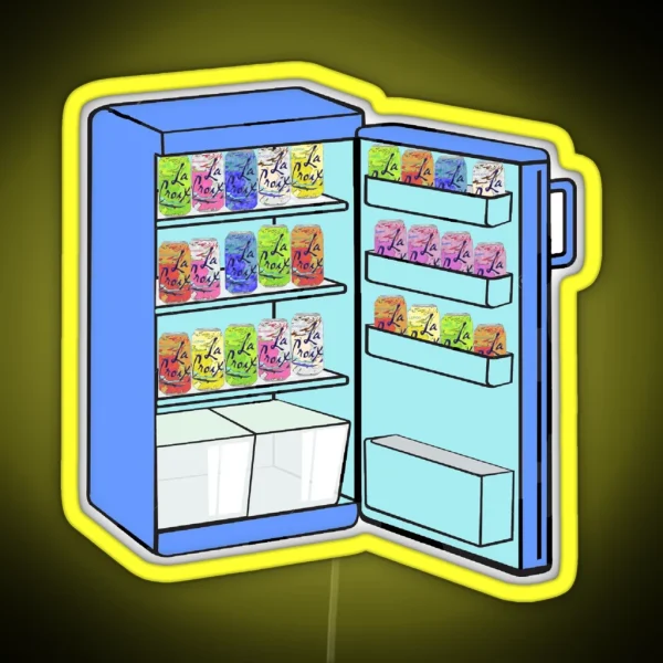 Fridge Full Of Happiness RGB Neon Sign