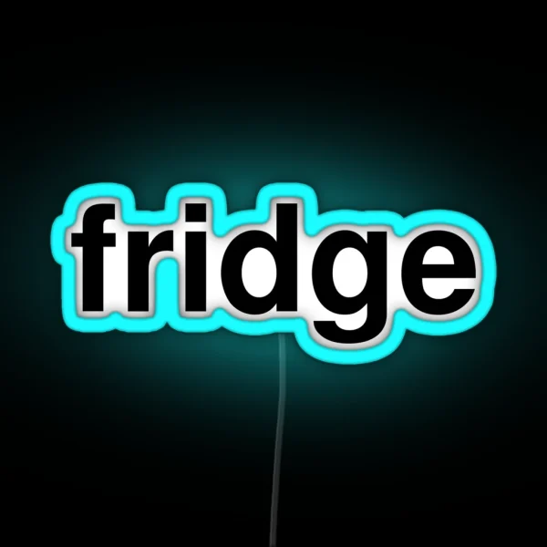 Fridge RGB Neon Sign