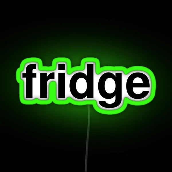 Fridge RGB Neon Sign