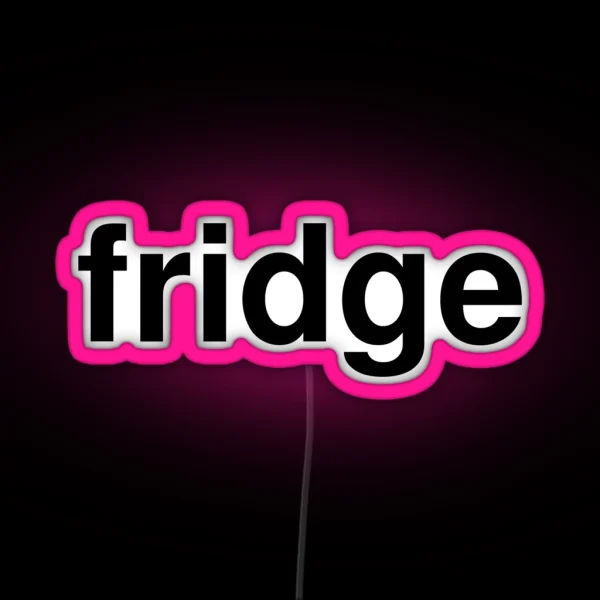 Fridge RGB Neon Sign