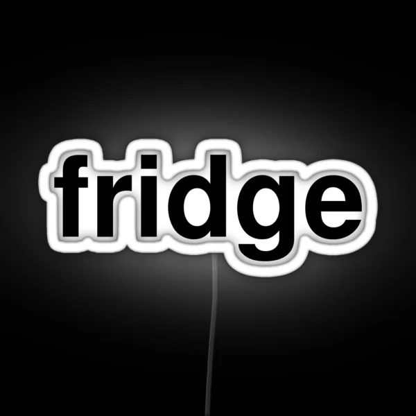 Fridge RGB Neon Sign