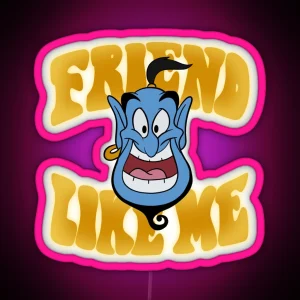 Friend Like Me Aladding Led RGB Neon Sign