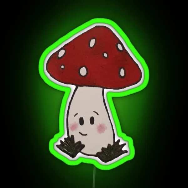 Friendly Toadstool RGB Neon Sign