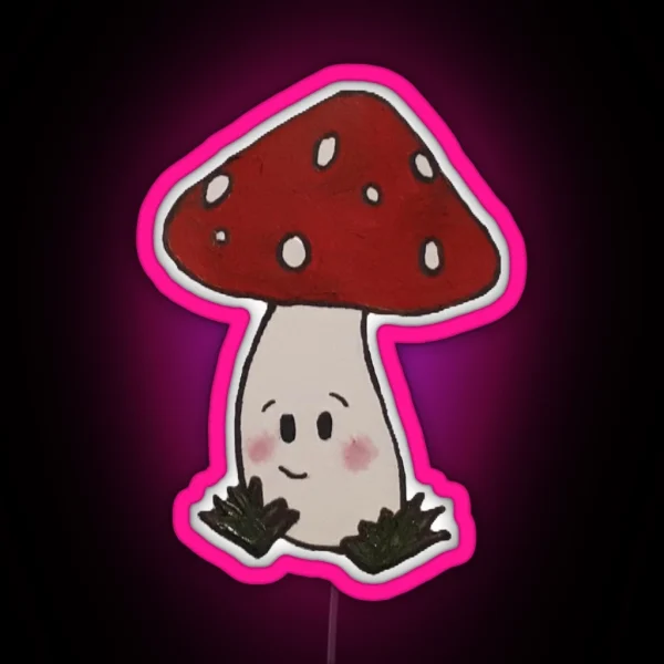 Friendly Toadstool RGB Neon Sign