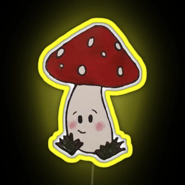 Friendly Toadstool RGB Neon Sign