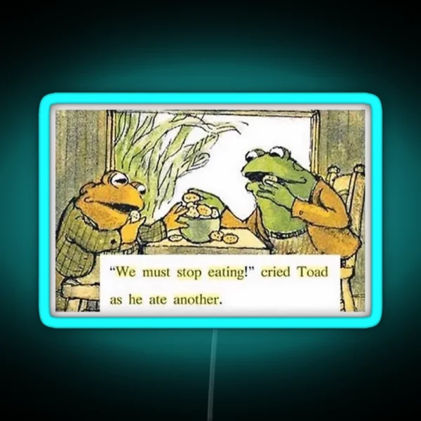 Frog And Toad RGB Neon Sign