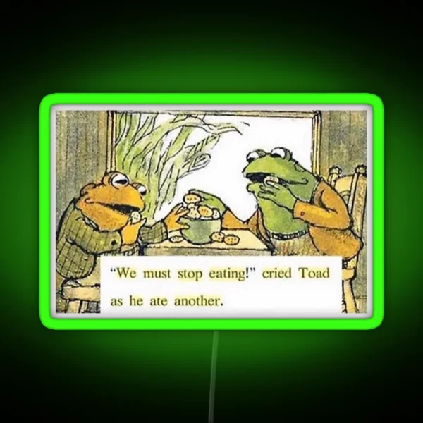 Frog And Toad RGB Neon Sign