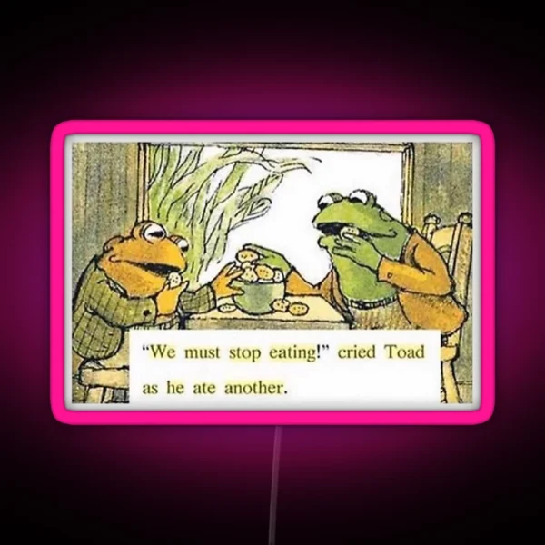 Frog And Toad RGB Neon Sign