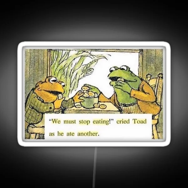 Frog And Toad RGB Neon Sign