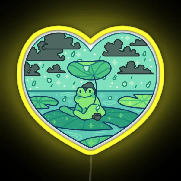 Frog Boyfriend RGB Neon Sign