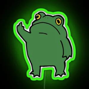 Frog Off RGB Neon Sign