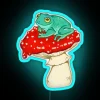 Frog On A Mushroom RGB Neon Sign - Image 3