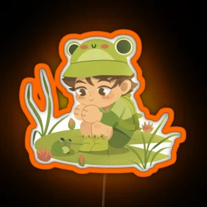 Frog Series Oikawa RGB Neon Sign