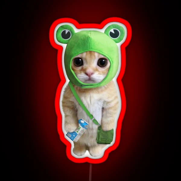 Froggy El Gato RGB Neon Sign