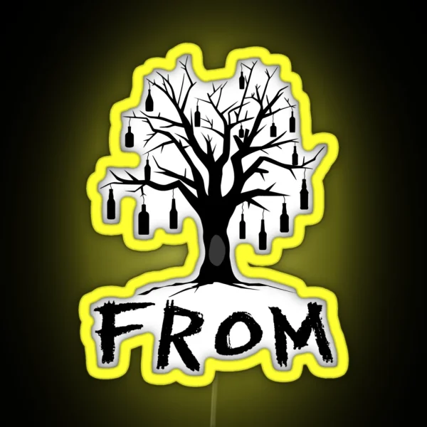 From TV Show Bottle Tree Anghkooey RGB Neon Sign