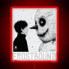 Frostbound Curse Black And White Christmas Horror Manga Anime RGB Neon Sign - Image 2