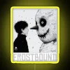 Frostbound Curse Black And White Christmas Horror Manga Anime RGB Neon Sign - Image 5