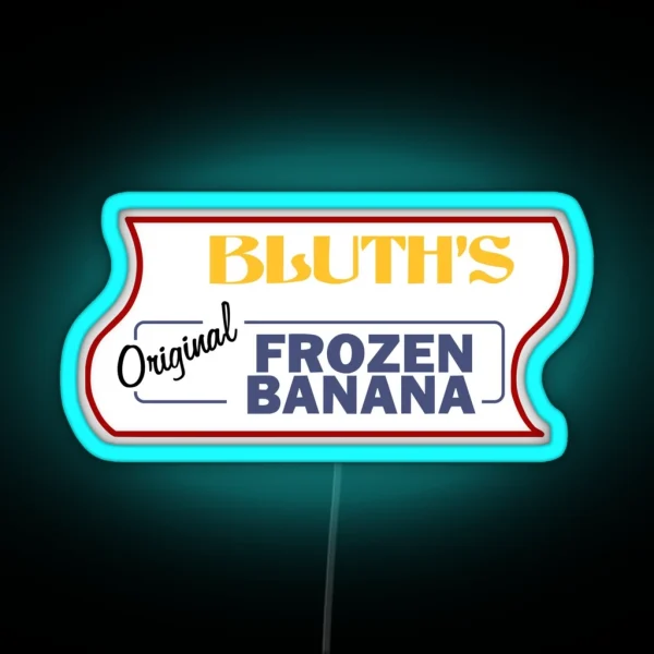 Frozen Banana Stand Arrested Development RGB Neon Sign