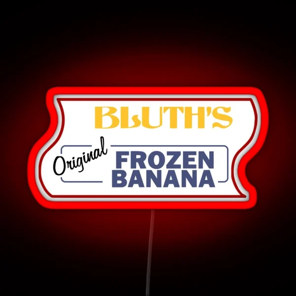 Frozen Banana Stand Arrested Development RGB Neon Sign