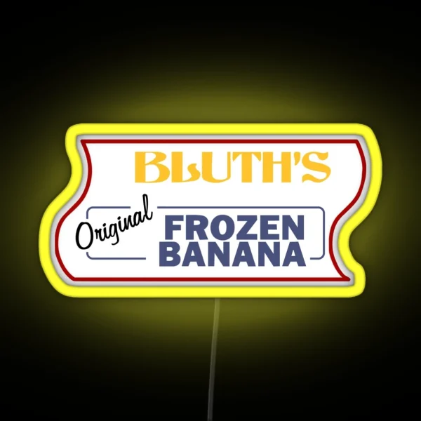 Frozen Banana Stand Arrested Development RGB Neon Sign