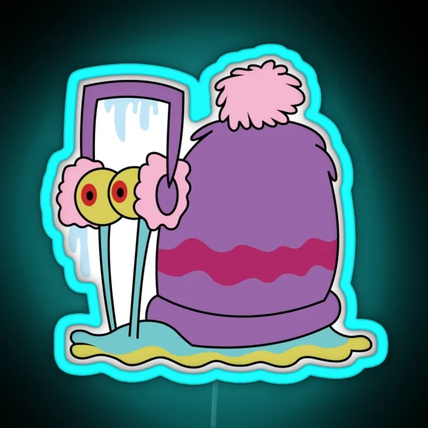 Frozen Gary The Snail RGB Neon Sign