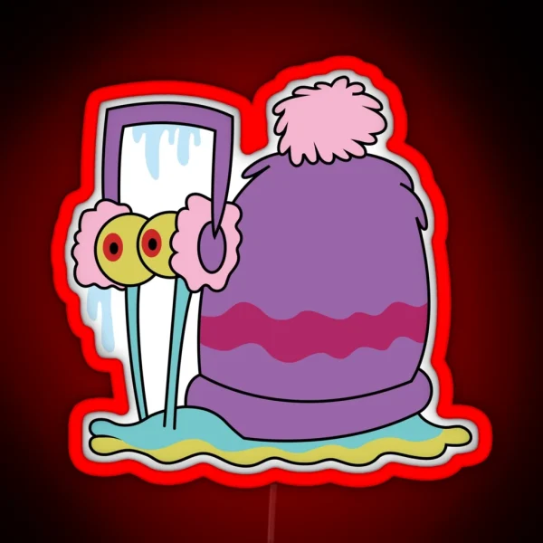 Frozen Gary The Snail RGB Neon Sign