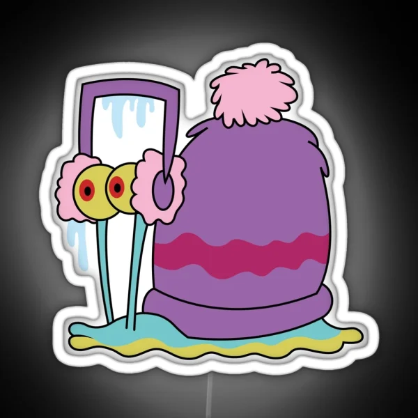 Frozen Gary The Snail RGB Neon Sign