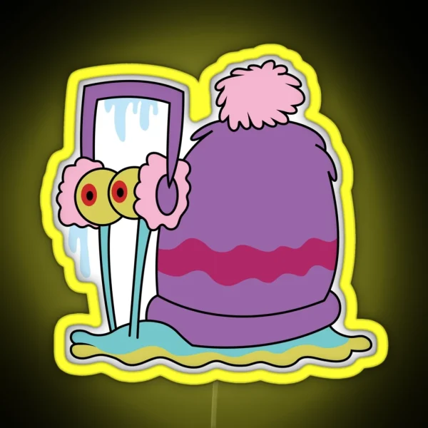 Frozen Gary The Snail RGB Neon Sign