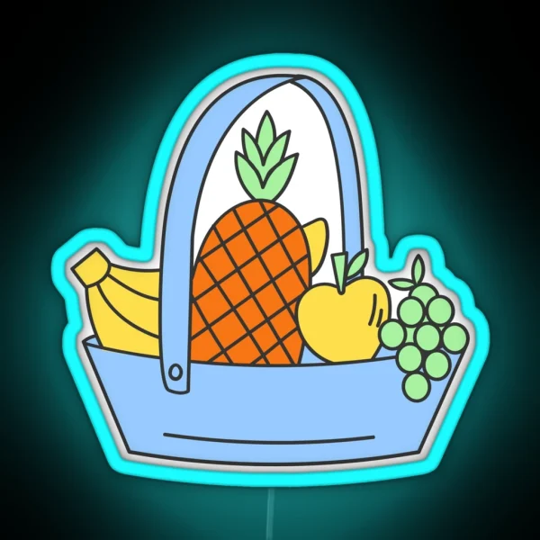 Fruit Basket RGB Neon Sign
