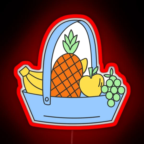 Fruit Basket RGB Neon Sign