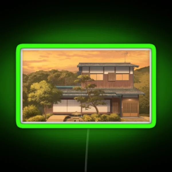 Fruits Basket House RGB Neon Sign