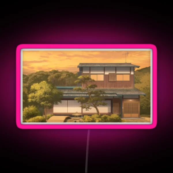 Fruits Basket House RGB Neon Sign