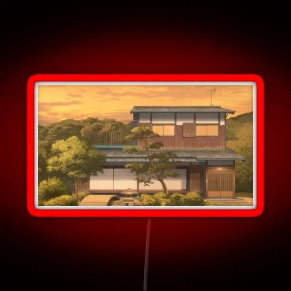 Fruits Basket House RGB Neon Sign
