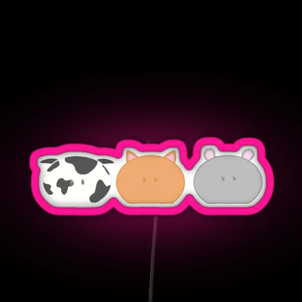 Fruits Basket Mochi RGB Neon Sign