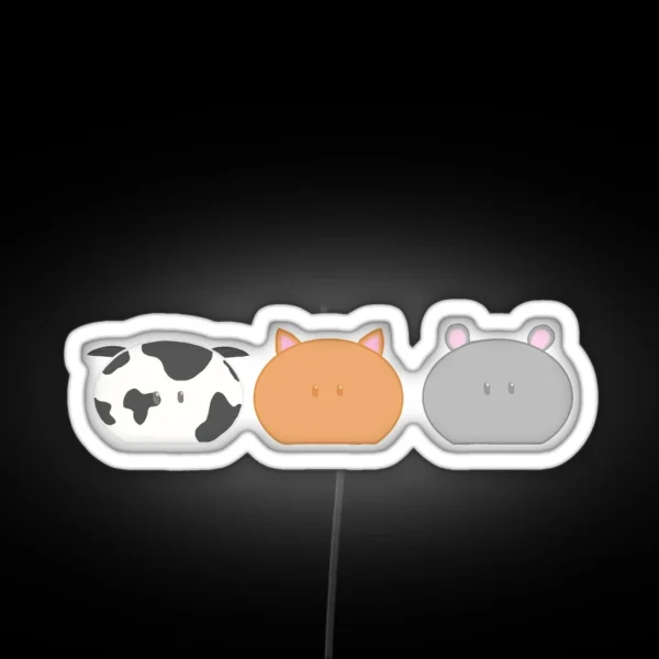 Fruits Basket Mochi RGB Neon Sign