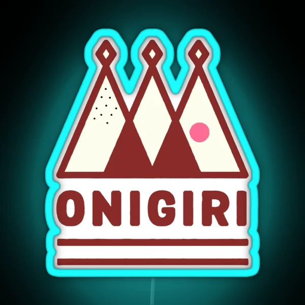Fruits Basket Onigiri RGB Neon Sign