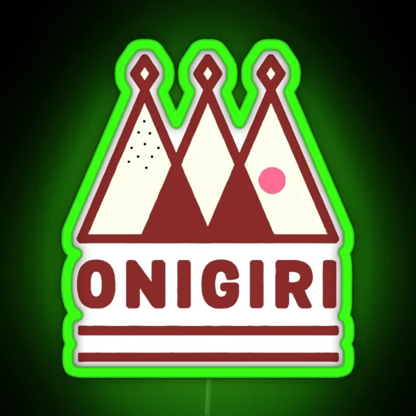 Fruits Basket Onigiri RGB Neon Sign