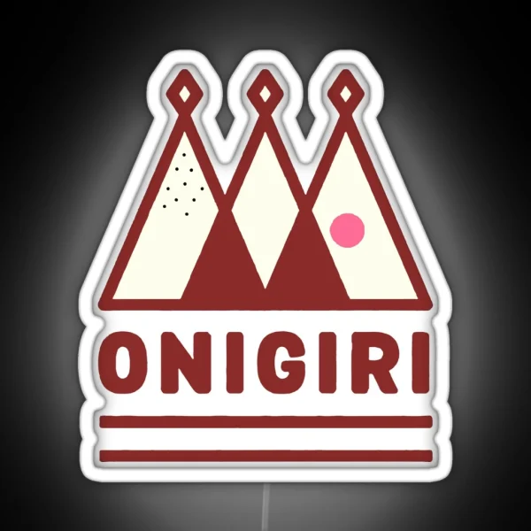 Fruits Basket Onigiri RGB Neon Sign