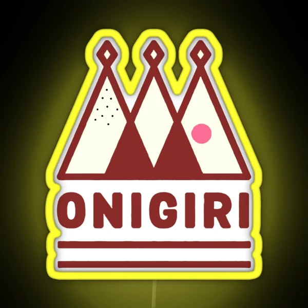 Fruits Basket Onigiri RGB Neon Sign
