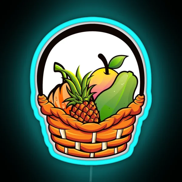 Fruits Basket RGB Neon Sign