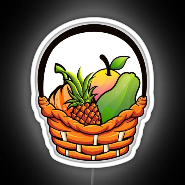 Fruits Basket RGB Neon Sign