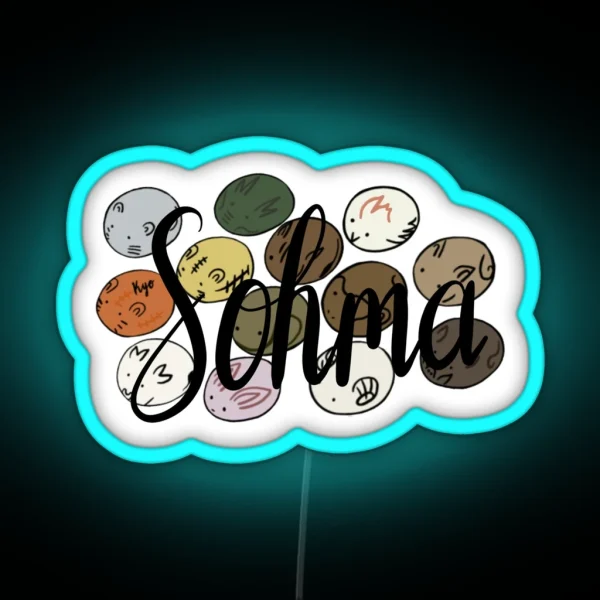Fruits Basket Sohmas RGB Neon Sign