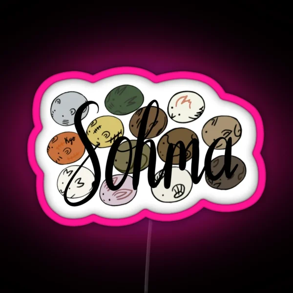 Fruits Basket Sohmas RGB Neon Sign