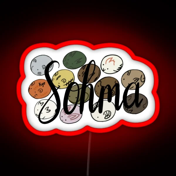 Fruits Basket Sohmas RGB Neon Sign